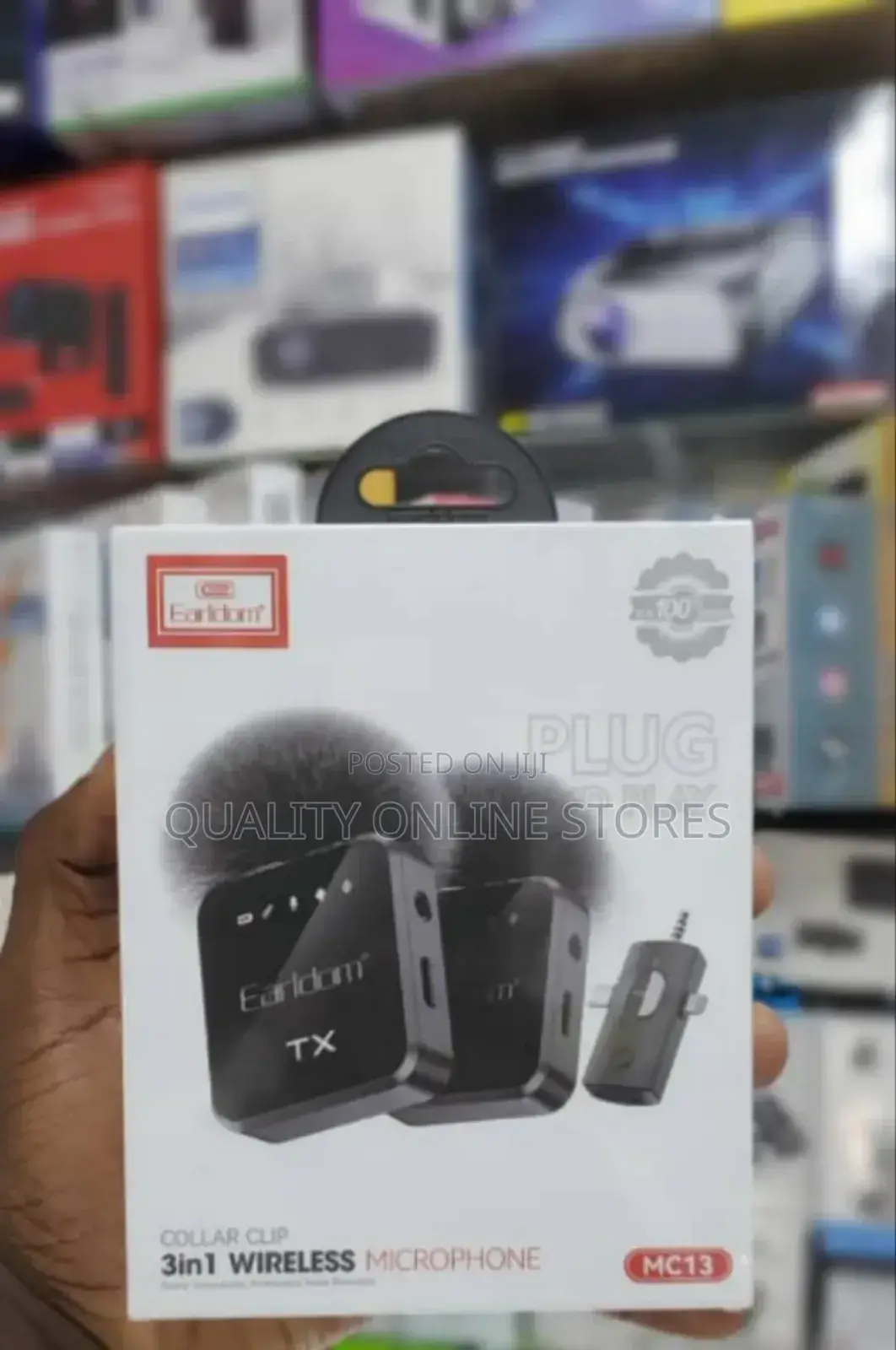 Portable 3 in 1 Wireless Microphone