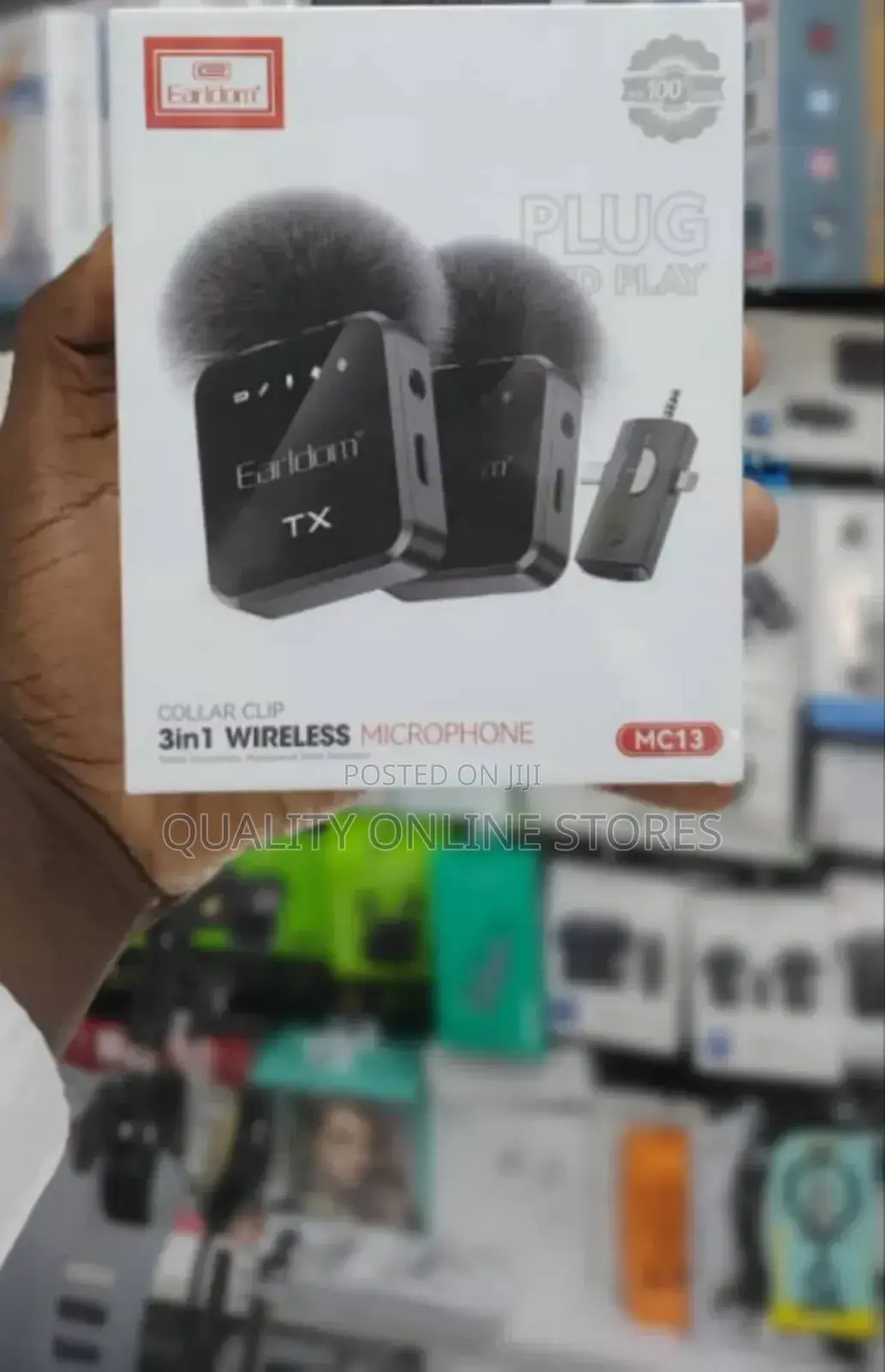 Portable 3 in 1 Wireless Microphone