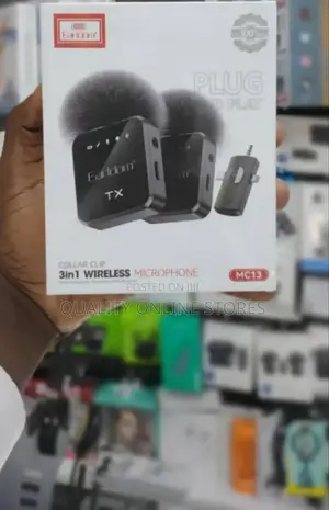 Portable 3 in 1 Wireless Microphone