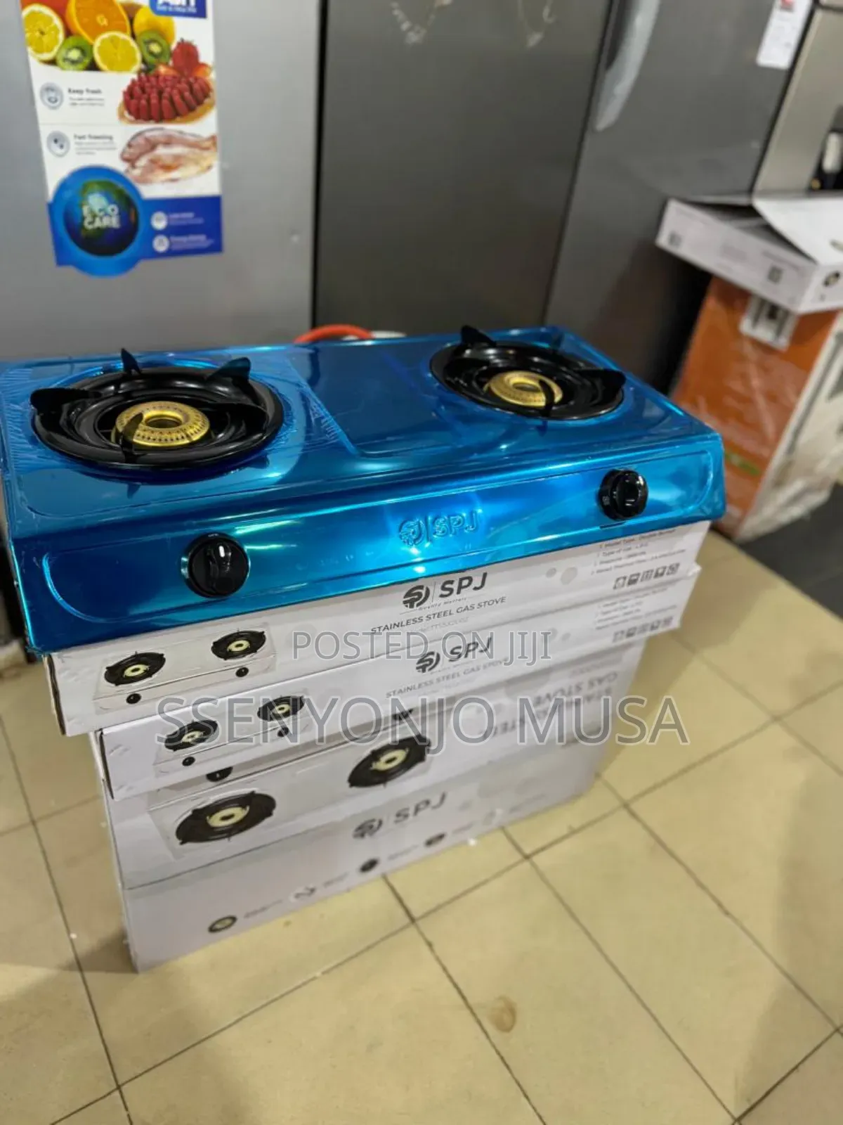 SPJ Stainless Steel Gas Stove - Mon Tape Doutine Burner