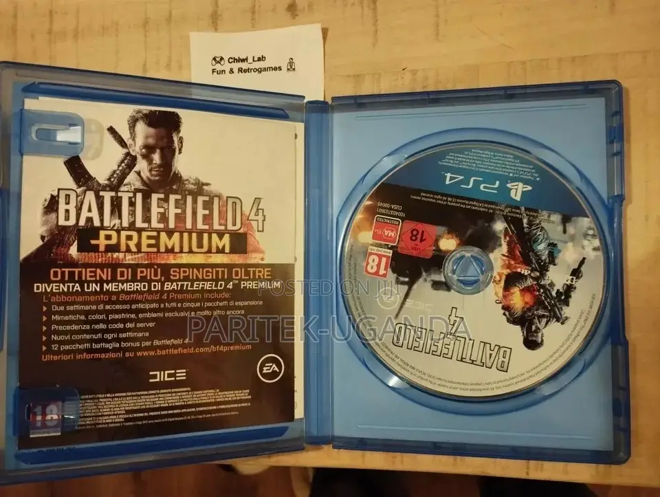 Battlefield 4 Ps4 Pal Ita Ea Videogame Playstation 4