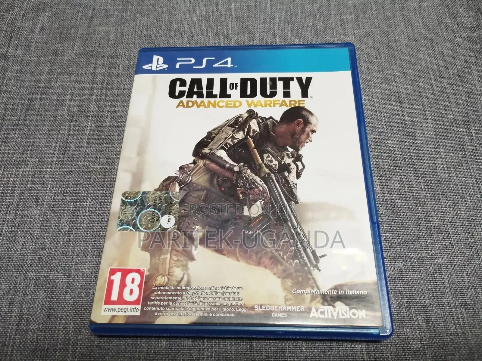 Ps4 Video Game Call of Duty Advanced Warfare Playstation 4