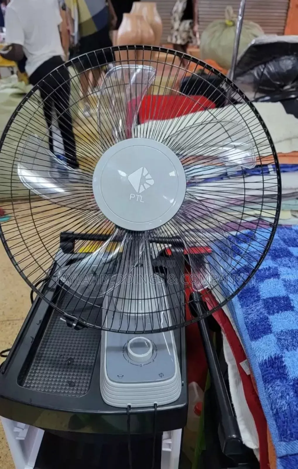 PTL Wall Fan, Electric for Home and Office