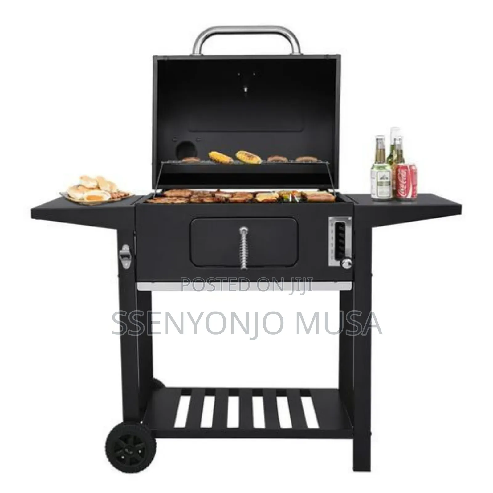 Charcoal Grill Bbq Smoker - Perfect For Picnic, Camping-