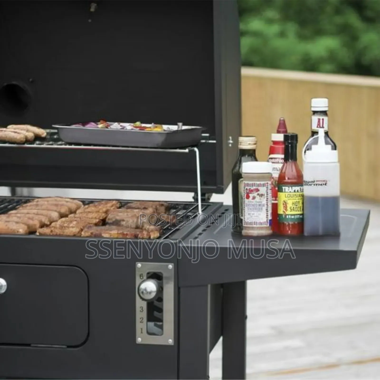 Charcoal Grill Bbq Smoker - Perfect For Picnic, Camping-