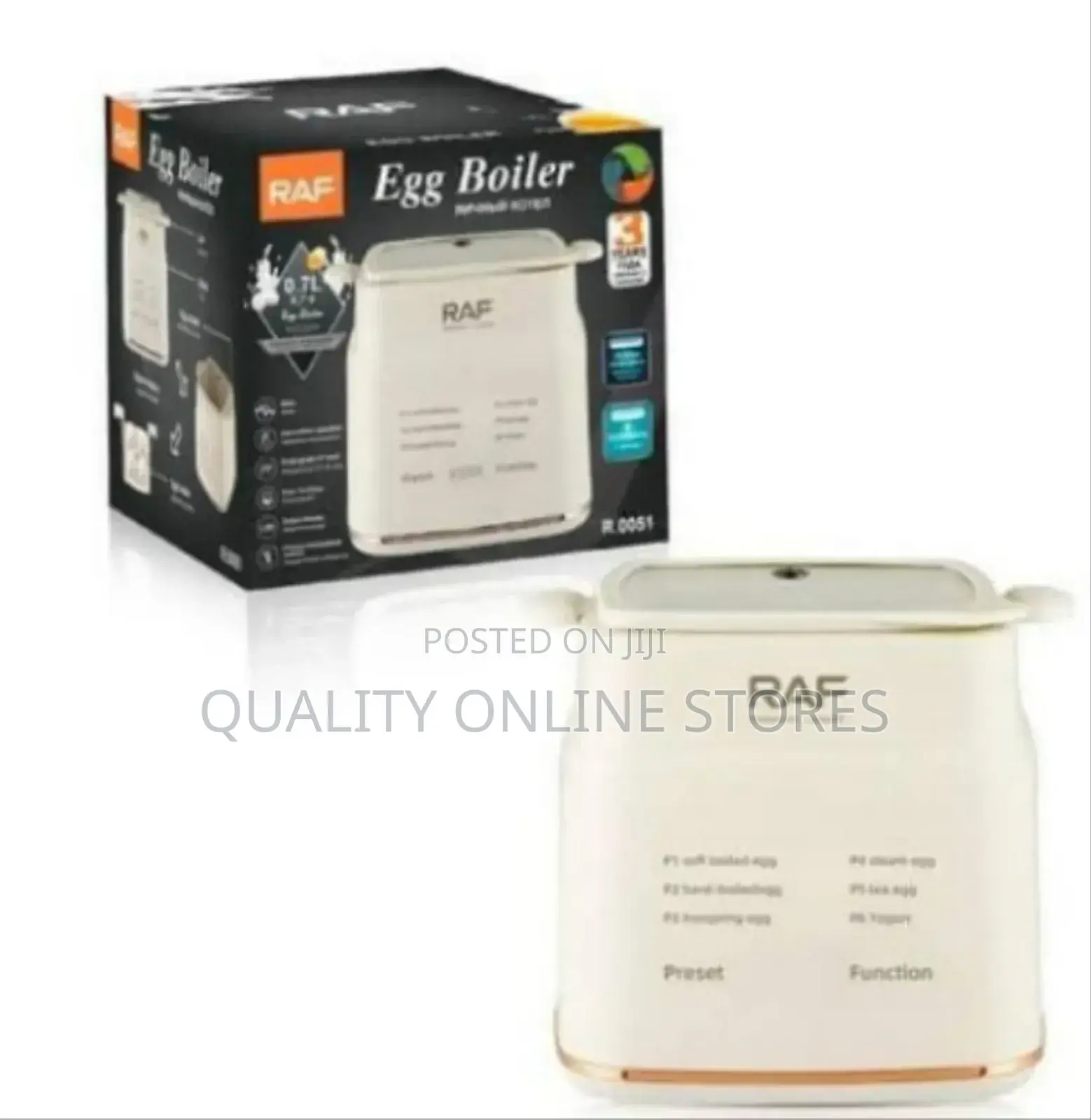 Electric Raf Egg Boiler