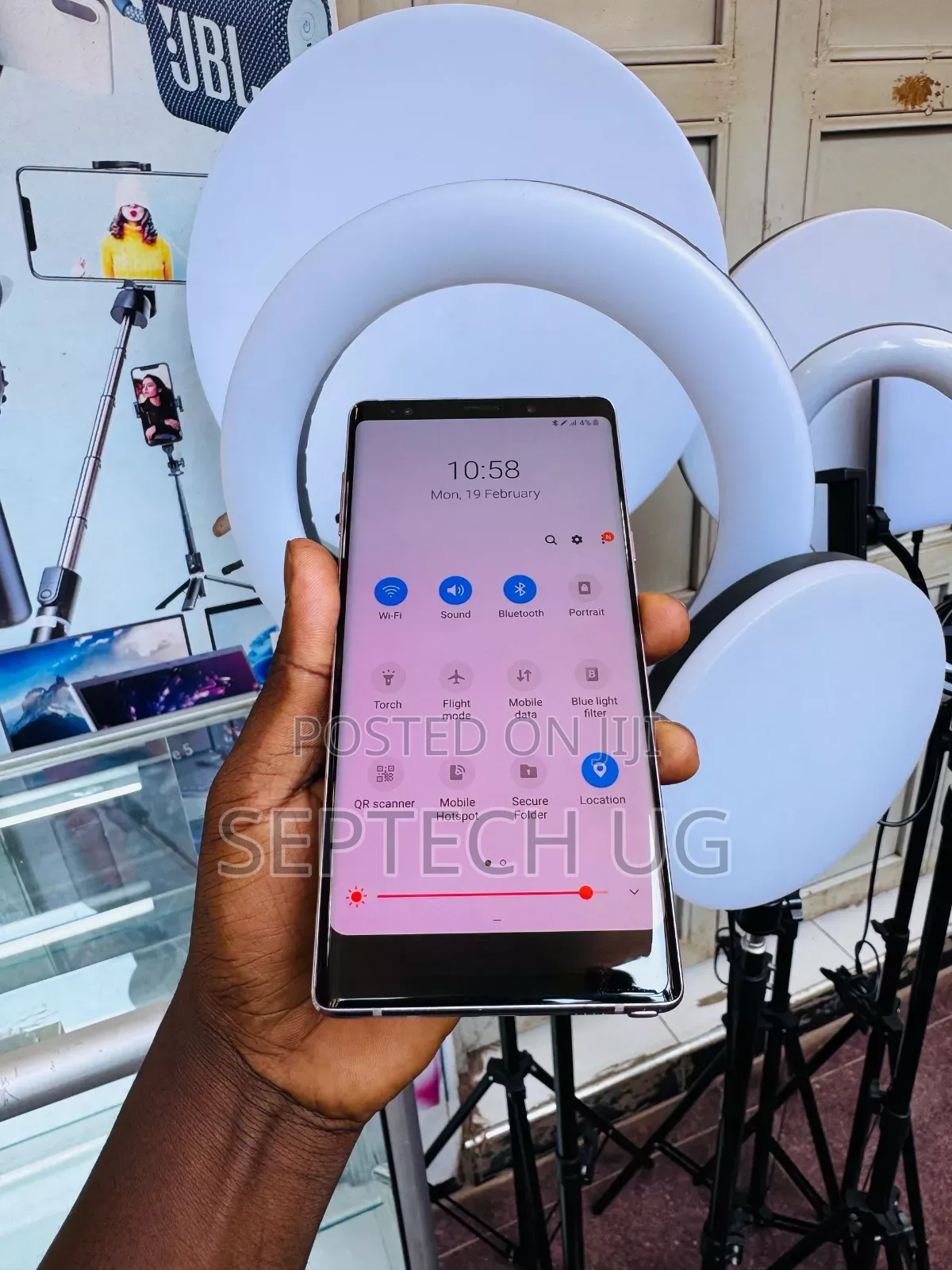New Samsung Galaxy Note 9 128 GB Purple