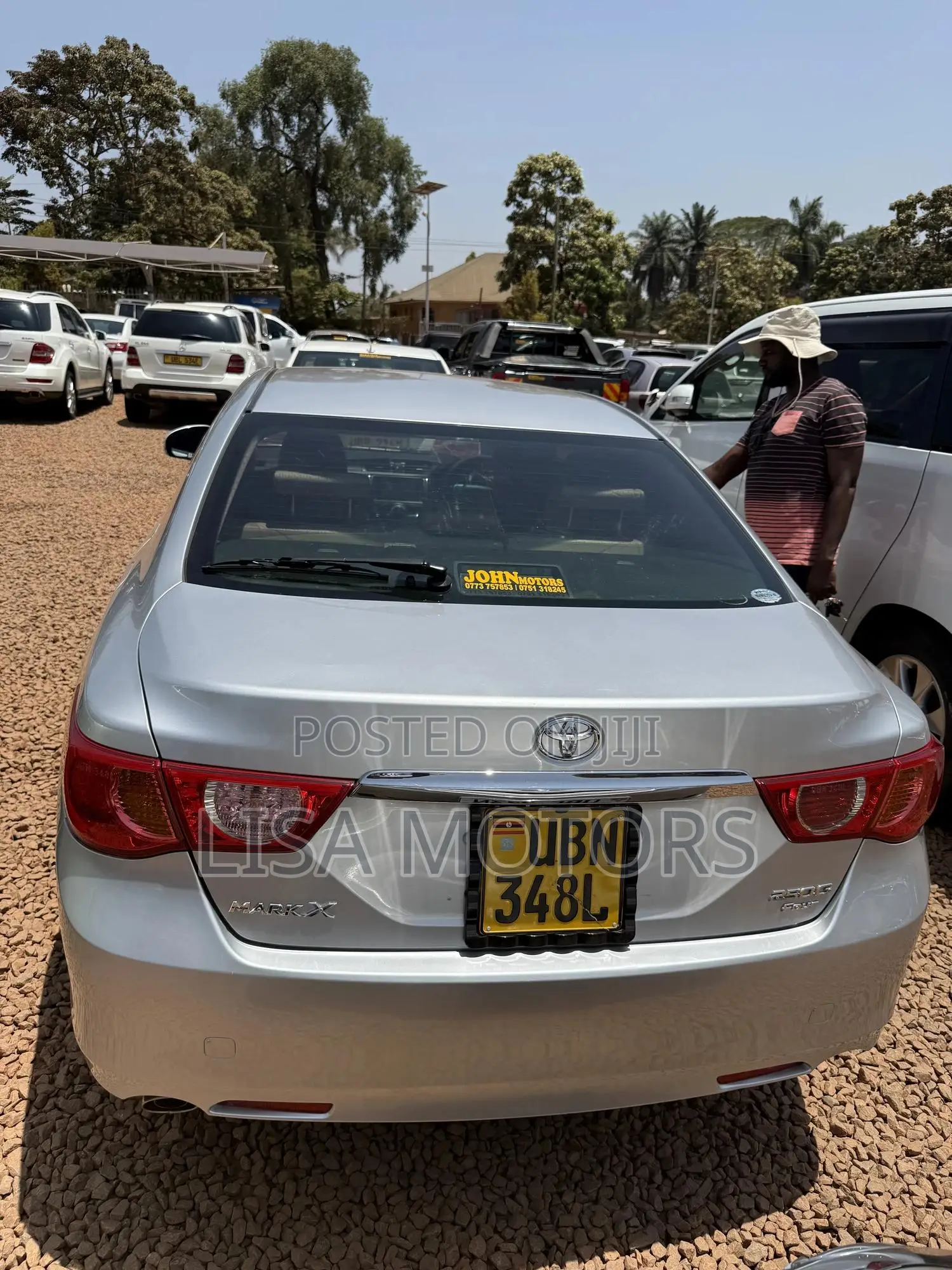 Toyota Mark X 2.5 AWD 2010 Silver