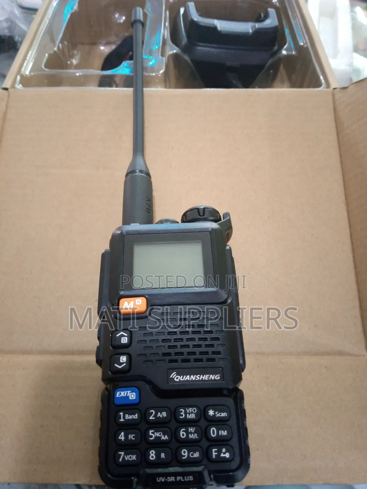 A Pair of Radio Calls/Walkie Talkies With Screen and Button