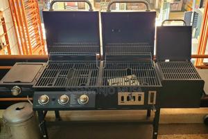Hollow 2-in-1 Charcoal and Gas BBQ Grill Combo - Barbecue - in Central ...