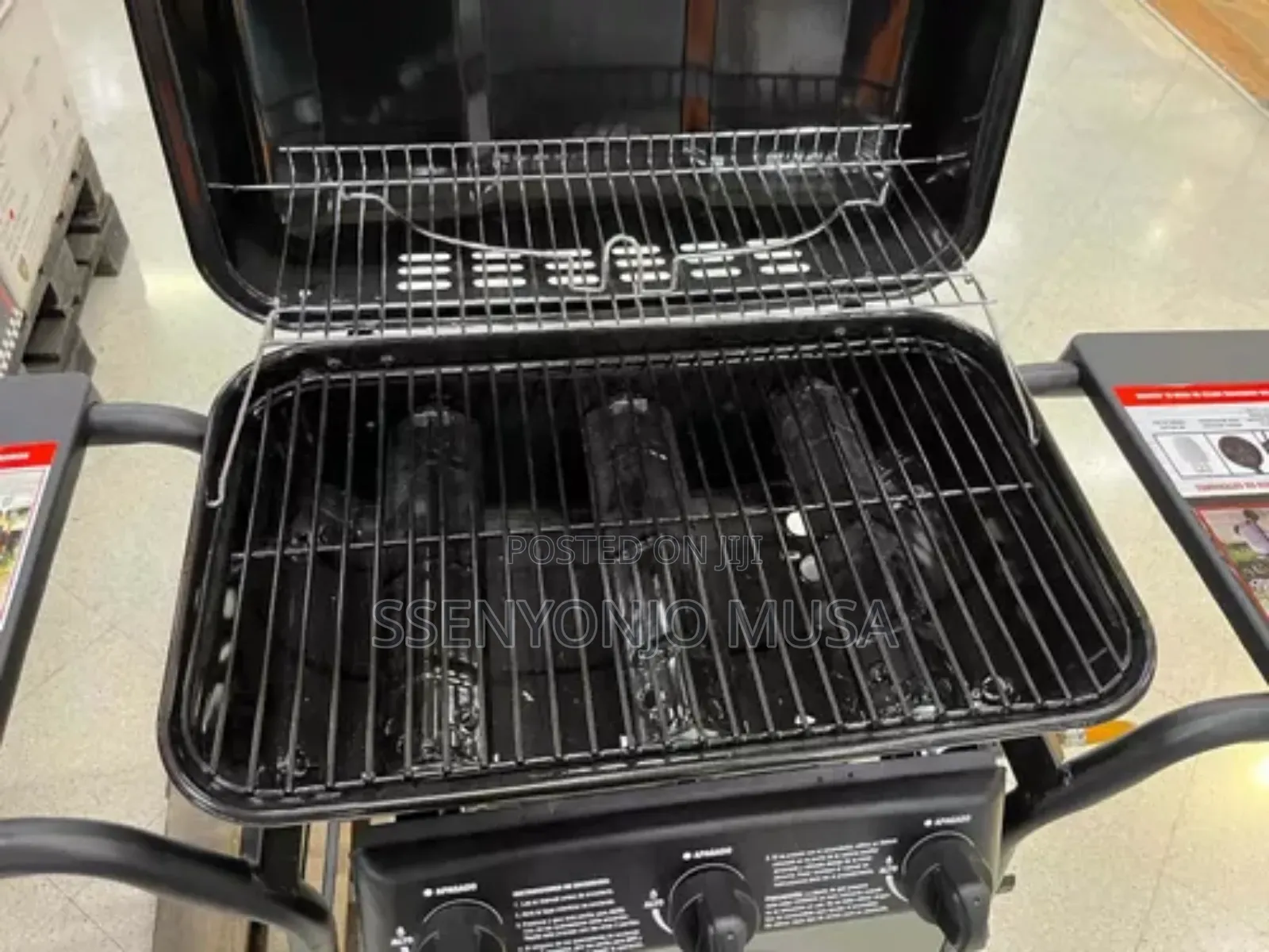 3 Burner Propane Gas Grill - BBQ Grill for Outdoor Cooking