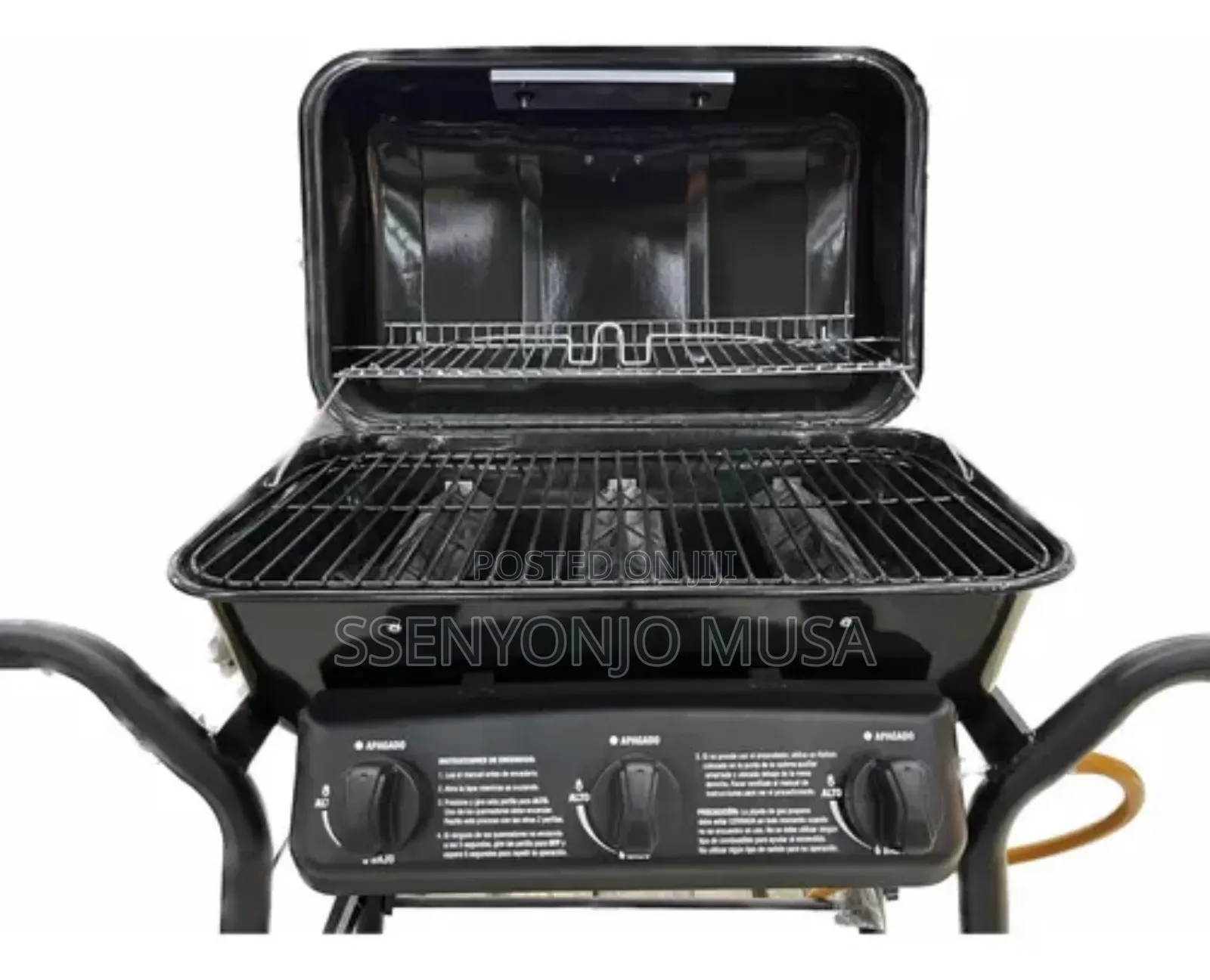 3 Burner Propane Gas Grill - BBQ Grill for Outdoor Cooking