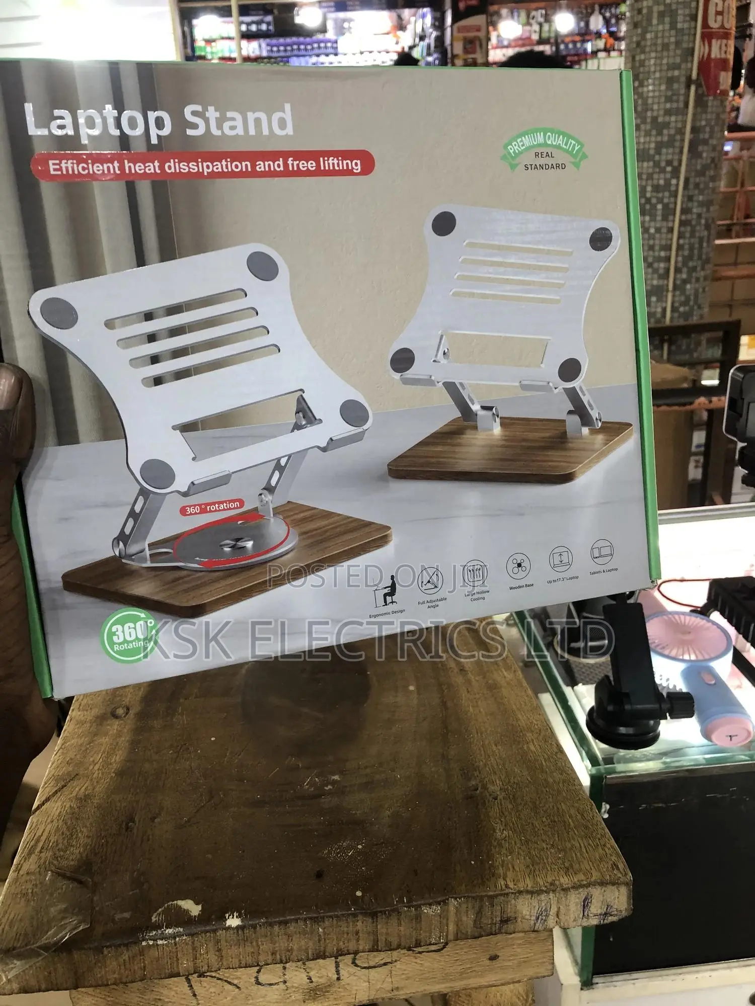 Laptop Stand Efficient Heat Dissipation and Lifting