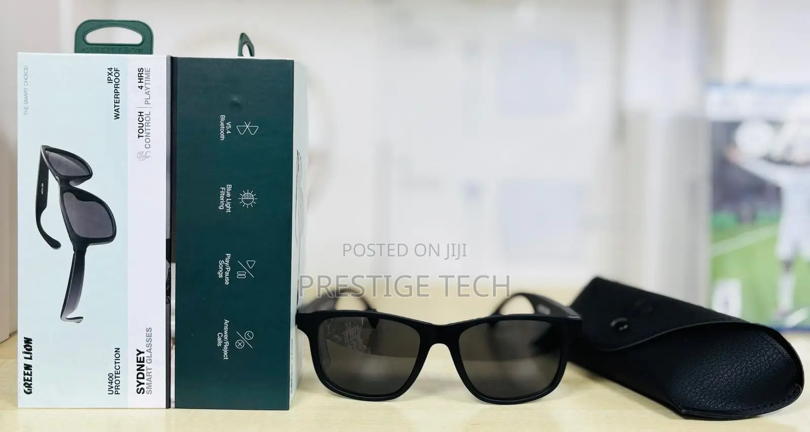 Green Lion Sydney Smart Photochromic Glasses With Bluetooth
