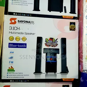 Sayona SHT-1308bt 3.1ch Multimedia Speaker -15000w Pmpo, Bt