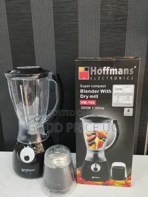 Hoffmans Electronics Super Compact Blender With Dry Mill
