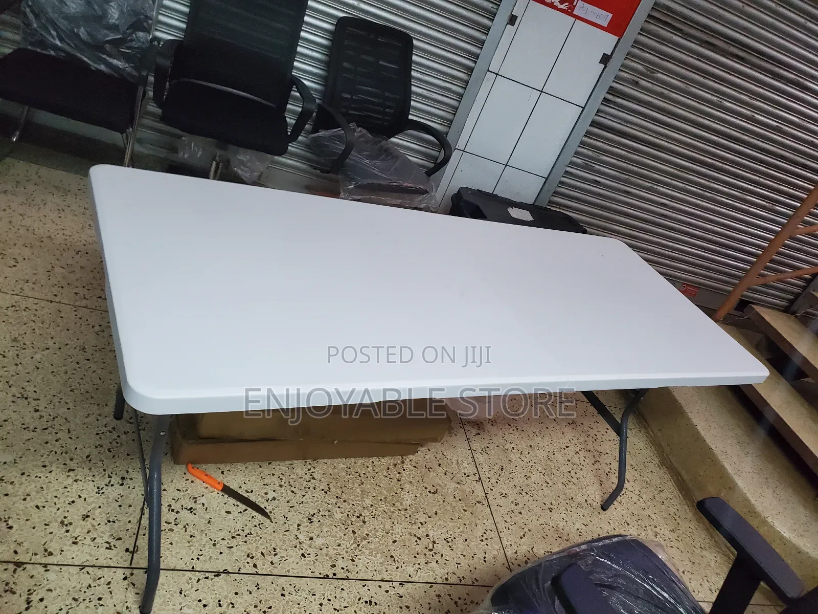 Plastic Rectangular Foldable Table 180cm