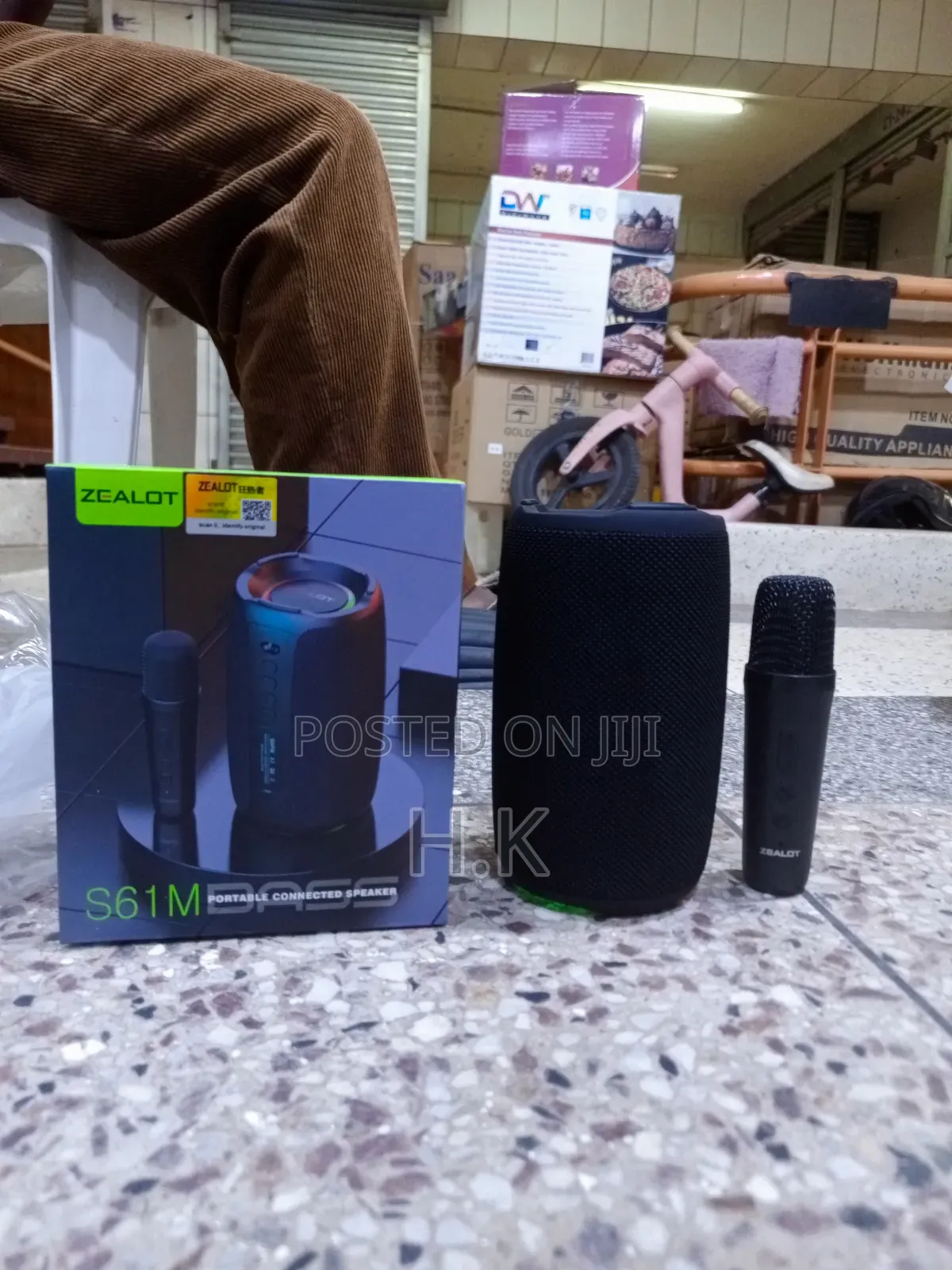 Zealot S61m Portable Bluetooth Speaker.