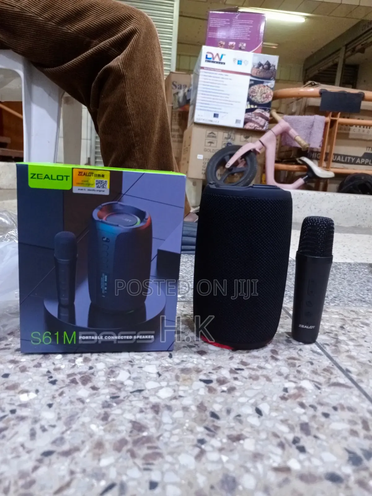 Zealot S61m Portable Bluetooth Speaker.