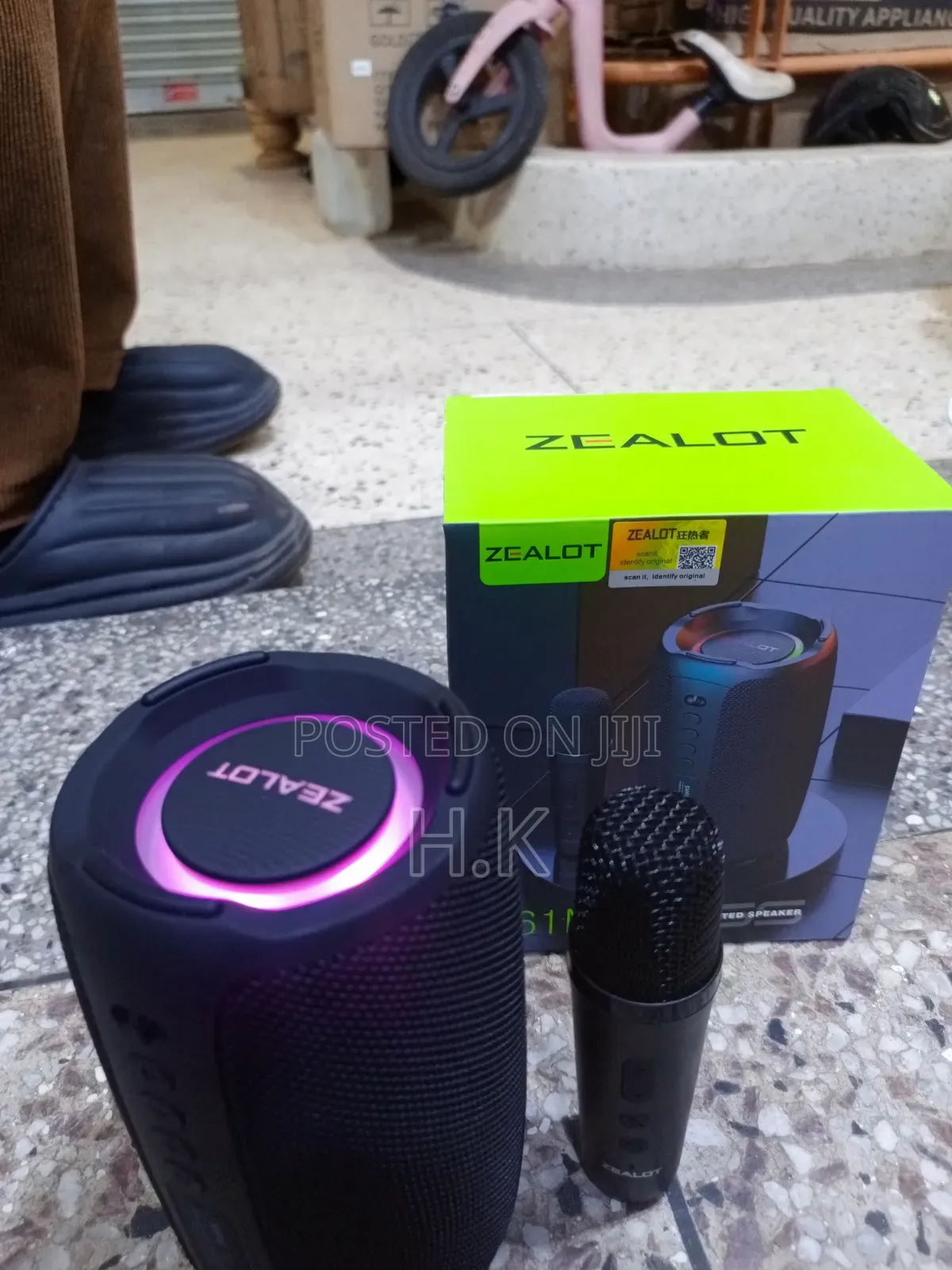 Zealot S61m Portable Bluetooth Speaker.
