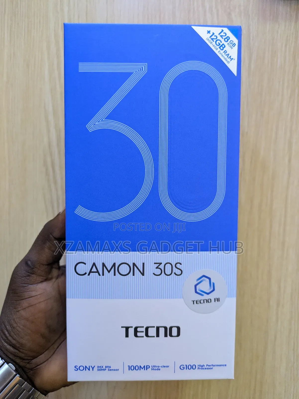 New Tecno Camon 30S 128 GB Black
