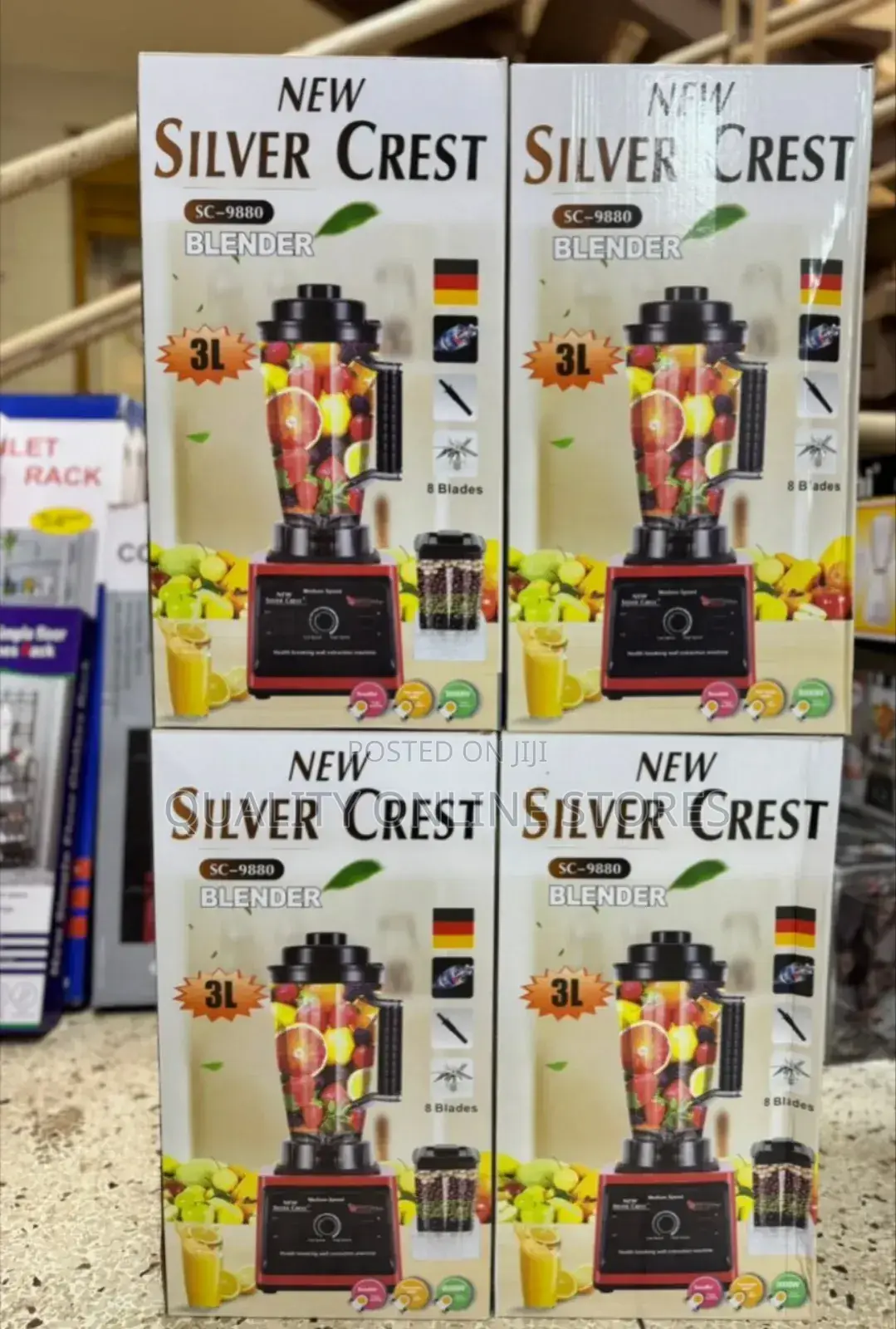 Electric Sliver Crest Blender