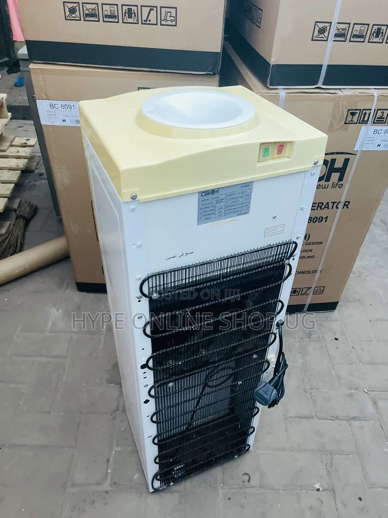 Clikon Hot and Cold Compressor Water Dispenser