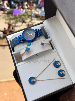 Navy Blue Ladies' Dior Gift Box Watch