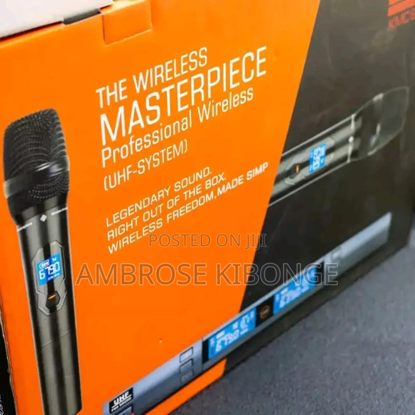 JBL Masterpiece Kmc8 Legendary Professional Uhf Microphones.