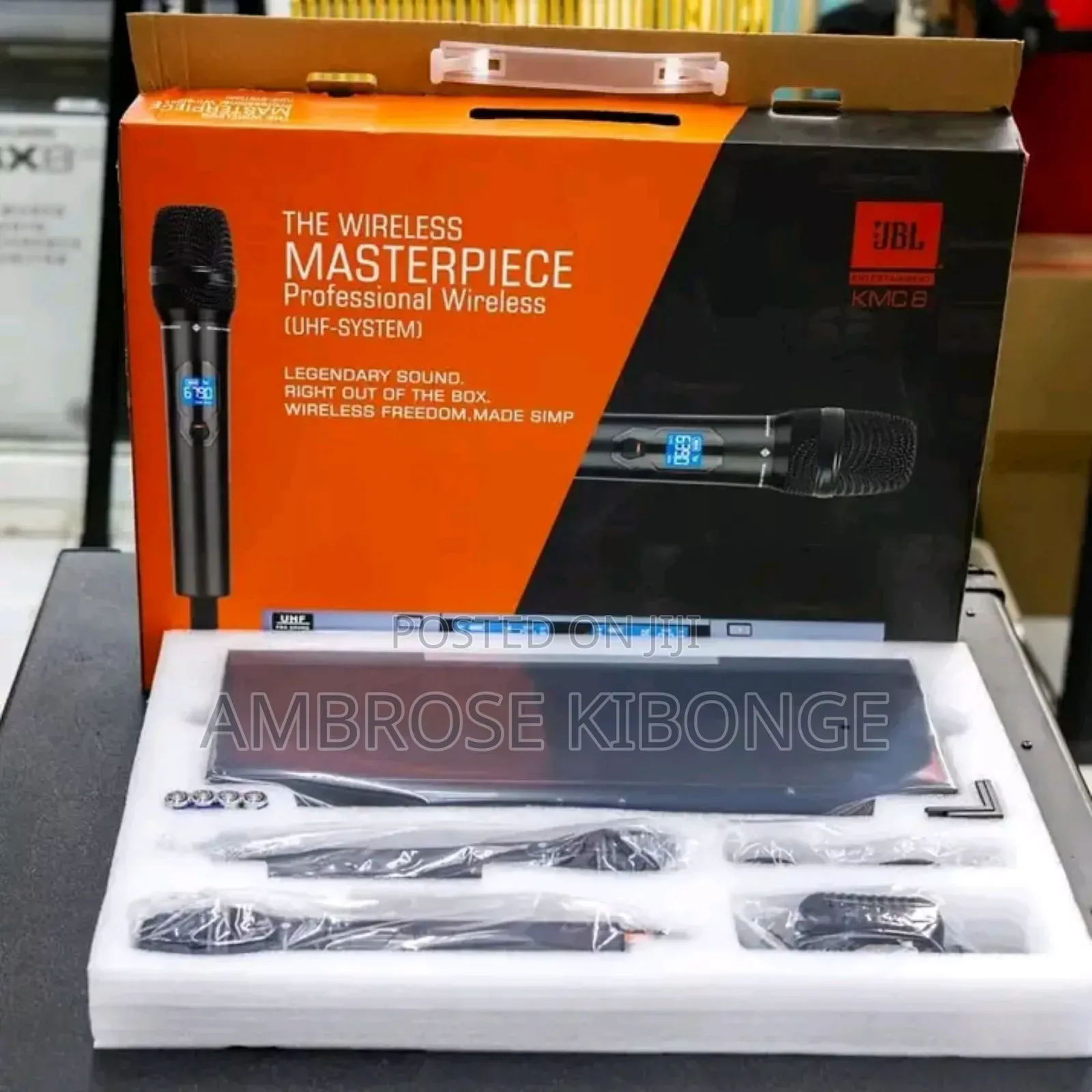 JBL Masterpiece Kmc8 Legendary Professional Uhf Microphones.