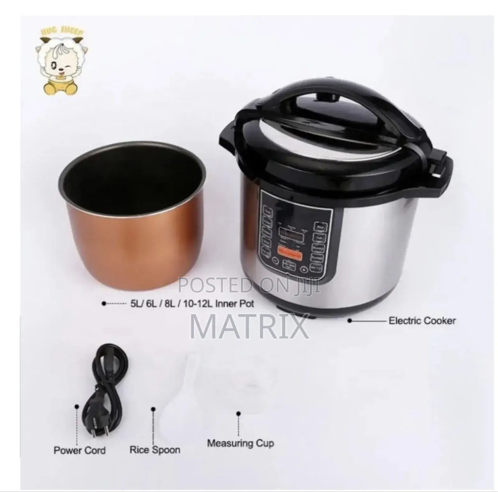 Hoffmans Pressure Cooker 6.5liter