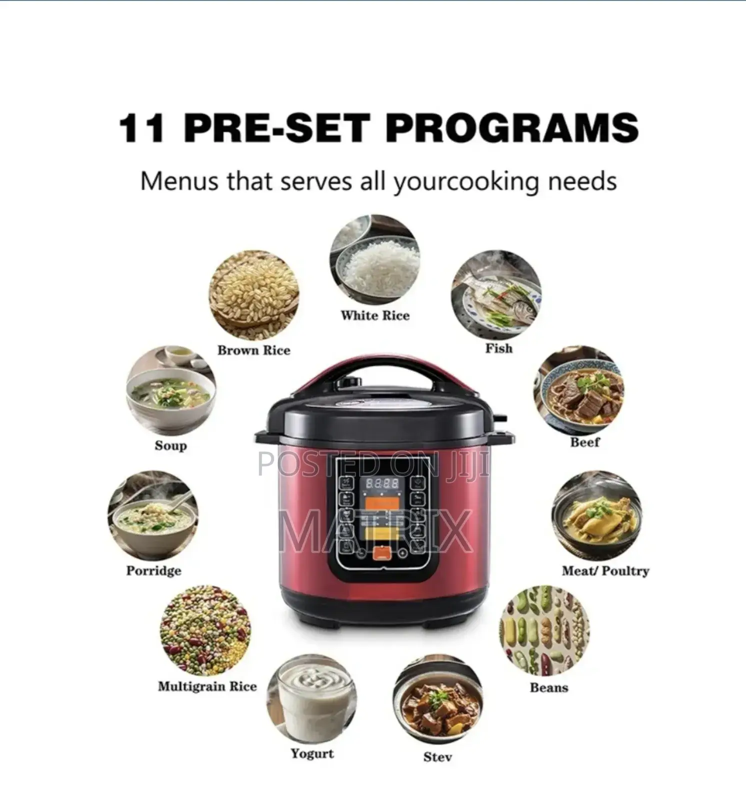 Hoffmans Pressure Cooker 6.5liter