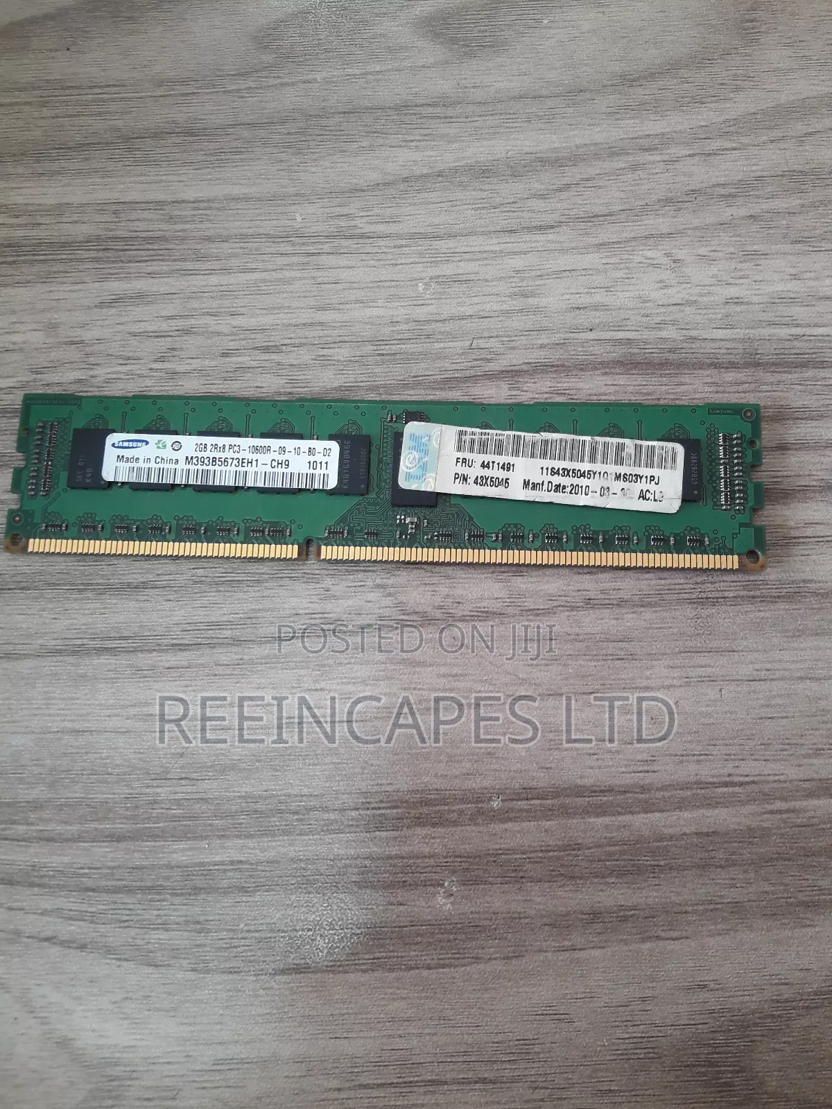 Server Ram Pc3 2gb 10600r