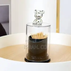Toothpick Holder Wear-Resistant Bear Decor