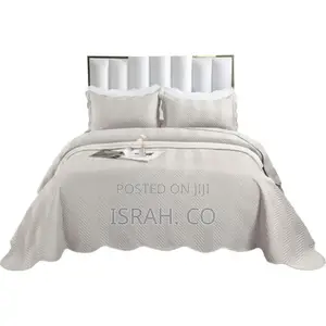 Bed Spread Set Grey