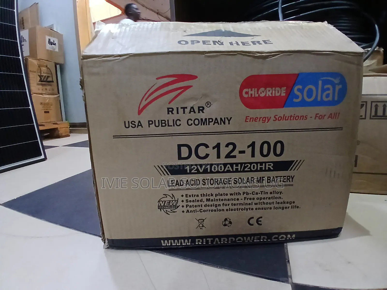 Ritar Battery 100ah
