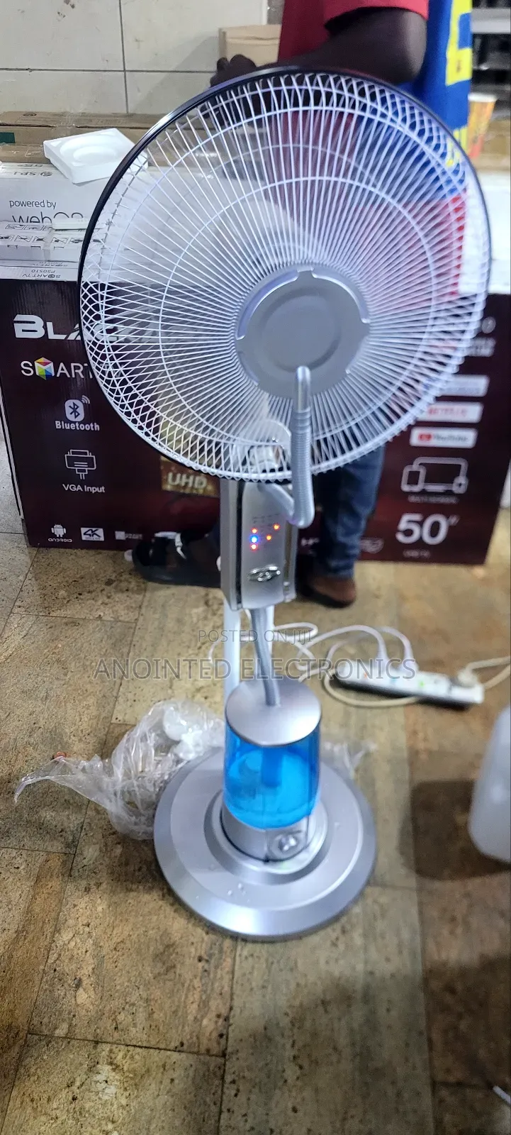 Mist Floor Fan