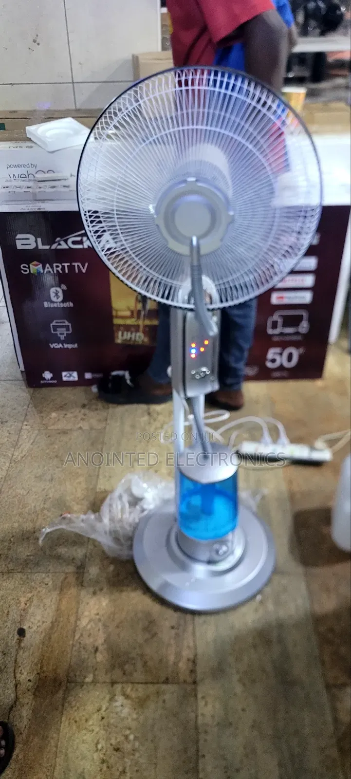 Mist Floor Fan