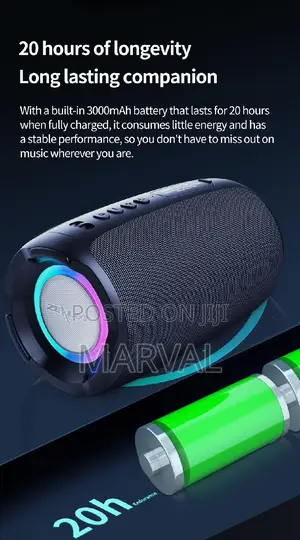 Zealot S61 Bluetooth Portable Speaker Double Bass RGB Light