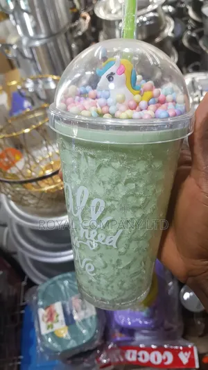 Summer Glass Bottles /With Straws