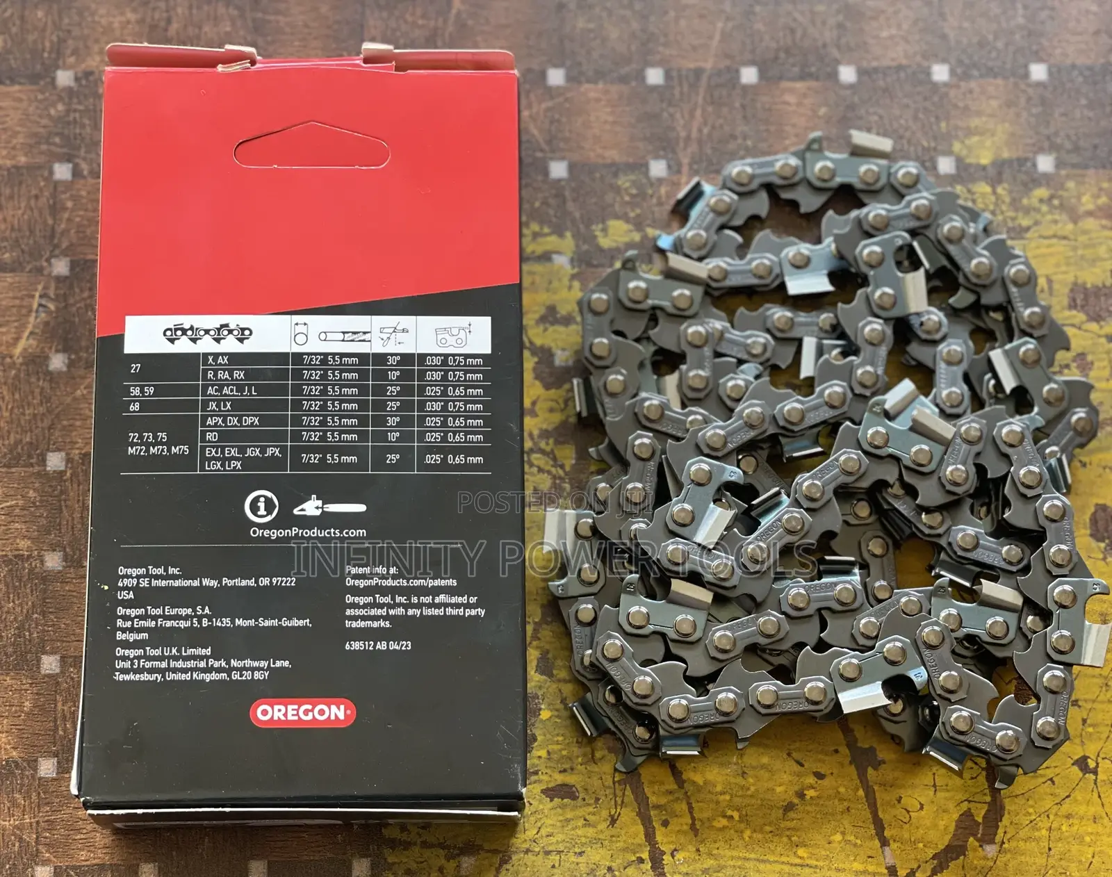 Spare Saw Chain