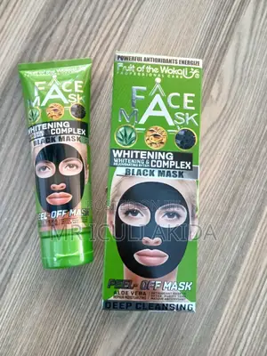 Powerful Antioxidants Whitening Rejuvenation Black Face Mask