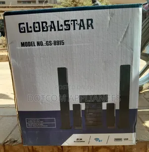 Photo - Globalstar 5.1ch Multimedia Home Speakers. Model No: Gs-8915