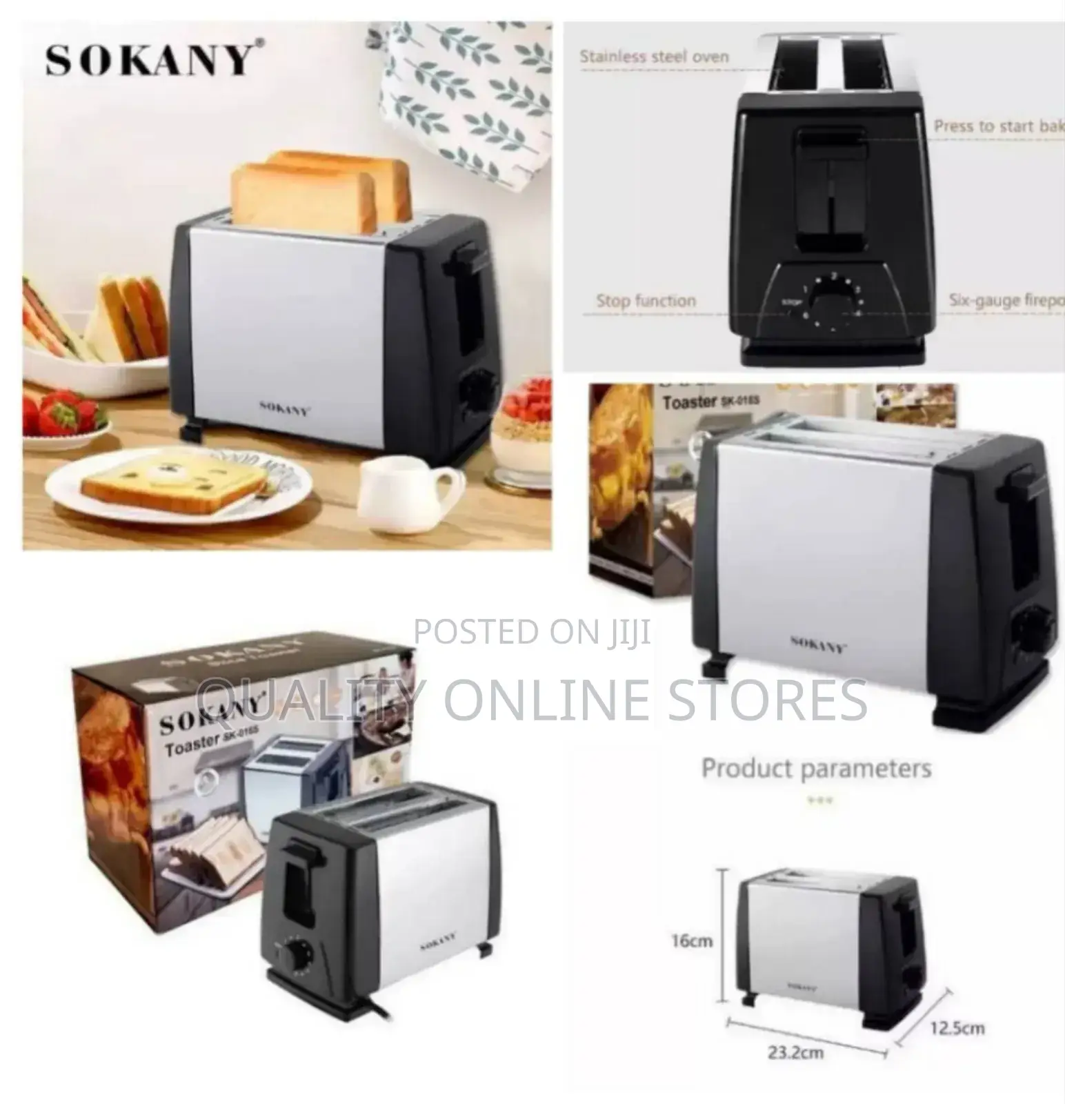 Sokany Bread Toaster