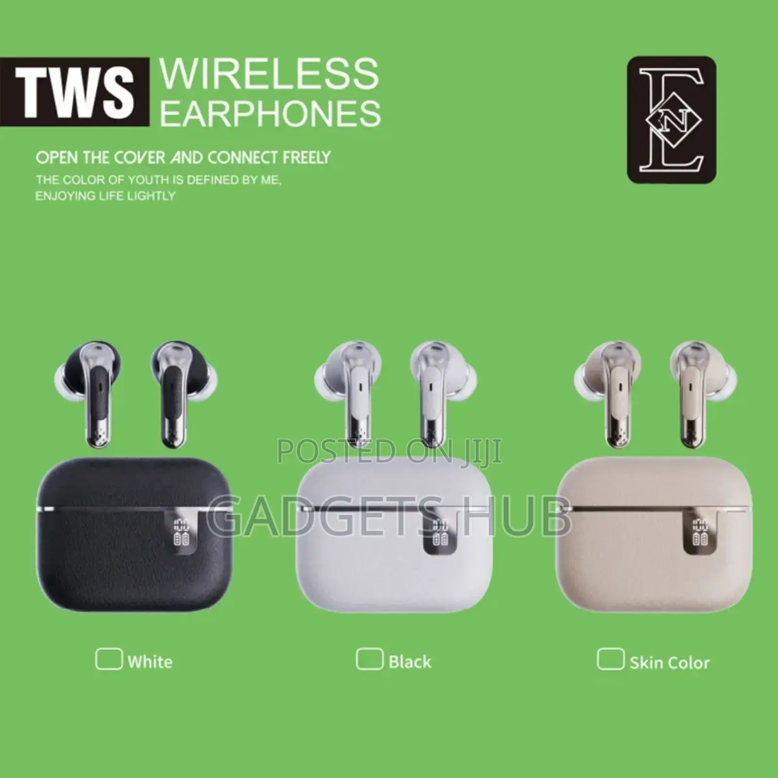 Texture Surface Wireless Earphone Headphone Earbuds Headsets