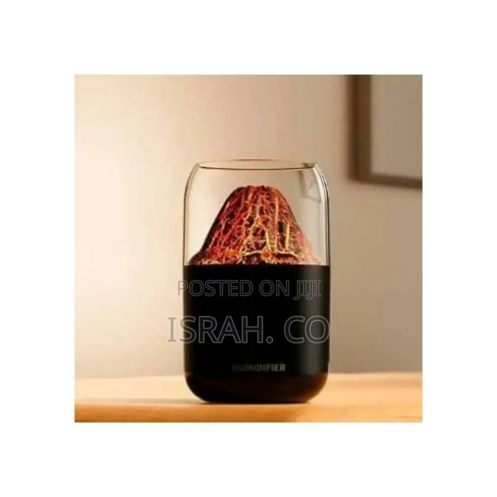 Mini Volcano Humidifier, 300ml Small Cool Mist Humidifier,
