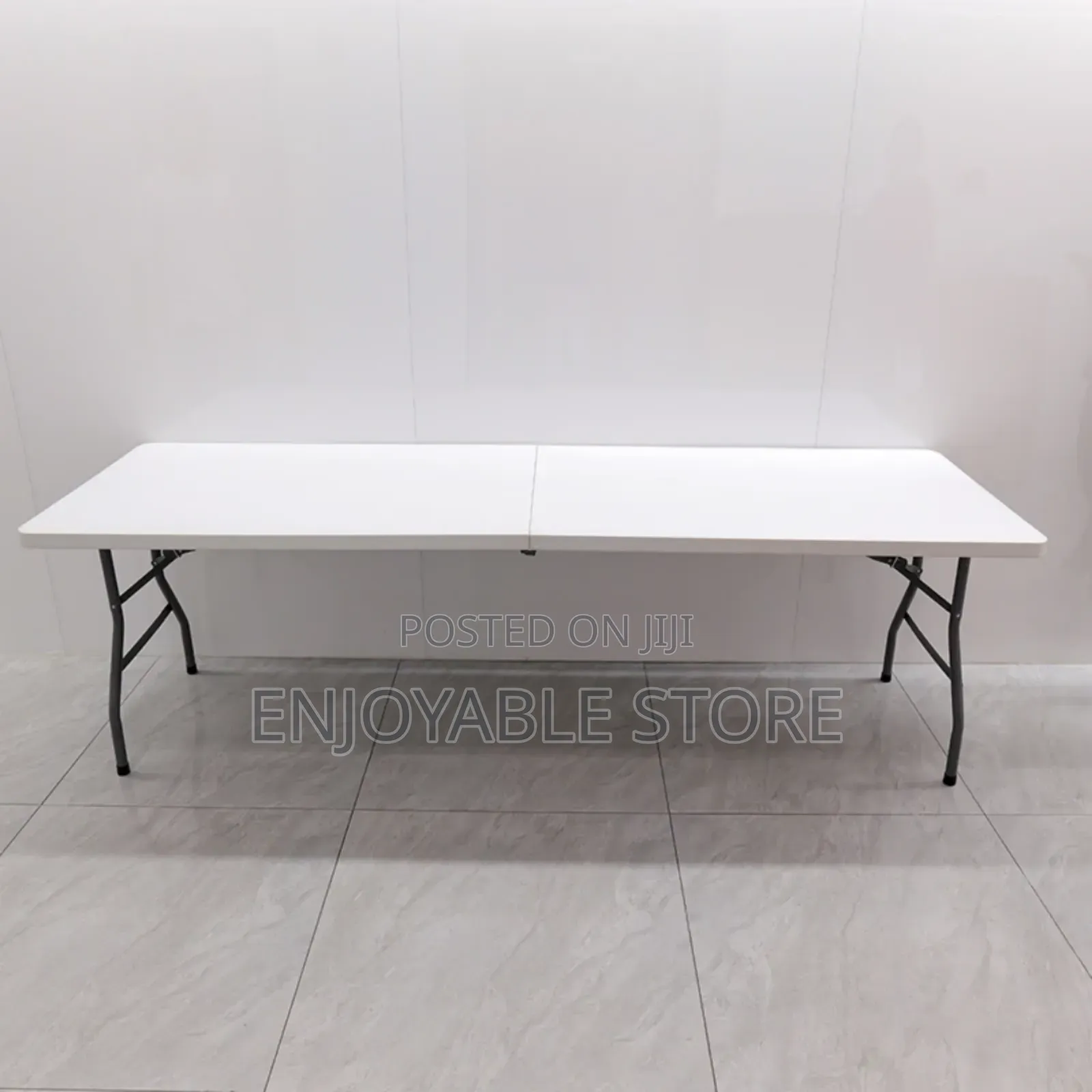 Portable Plasticfolding Table 240cm for Parties/Dining