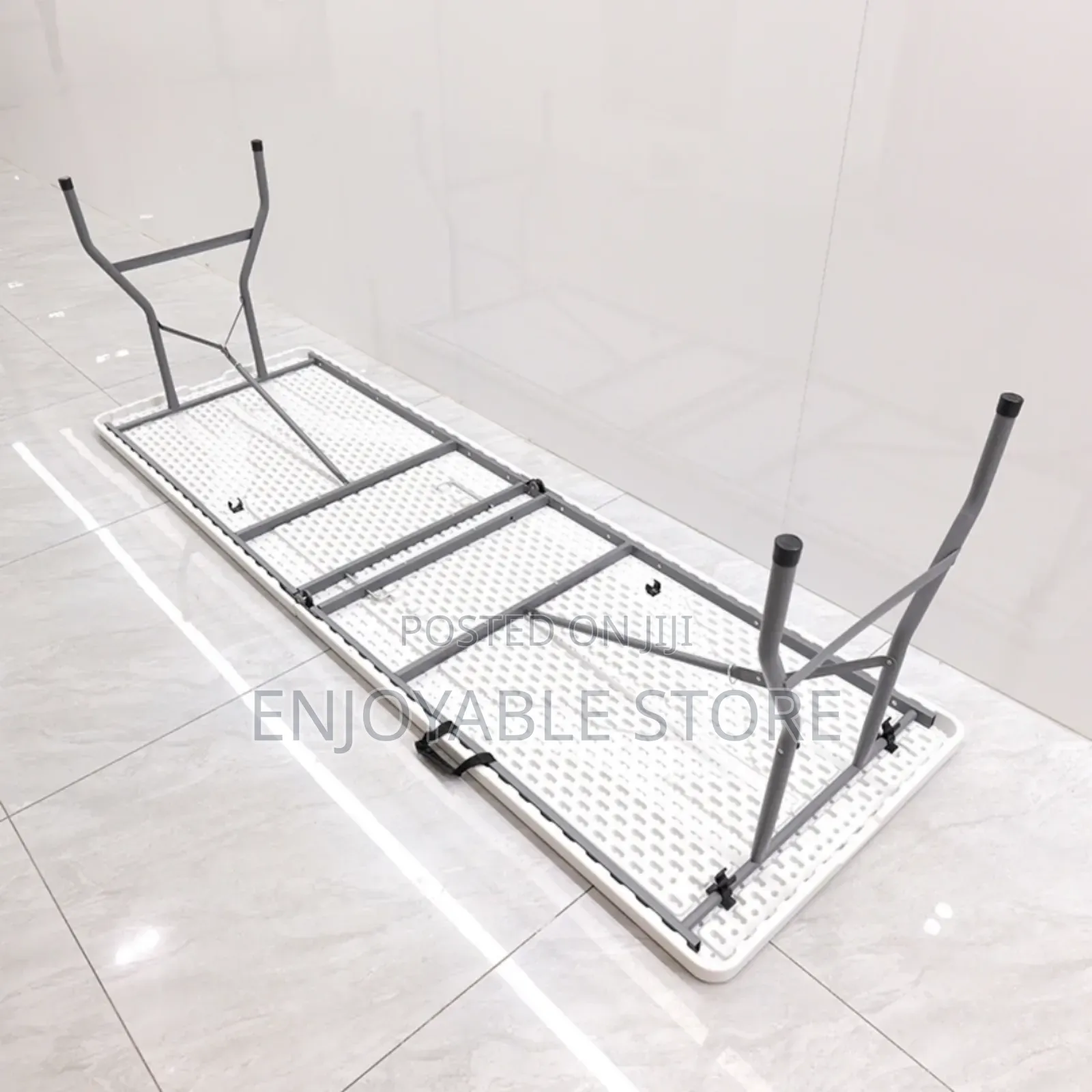 Portable Plasticfolding Table 240cm for Parties/Dining