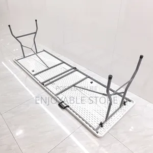 Portable Plasticfolding Table 240cm for Parties/Dining