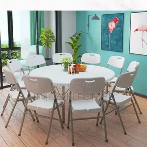 Foldable Plastic Table and Chairs for Events/Conference